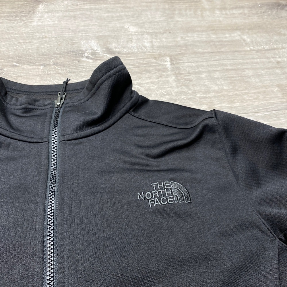 The North Face Jacket Mens Small Black Full Zip Fleece Lined Polyester Track - Picture 5 of 11